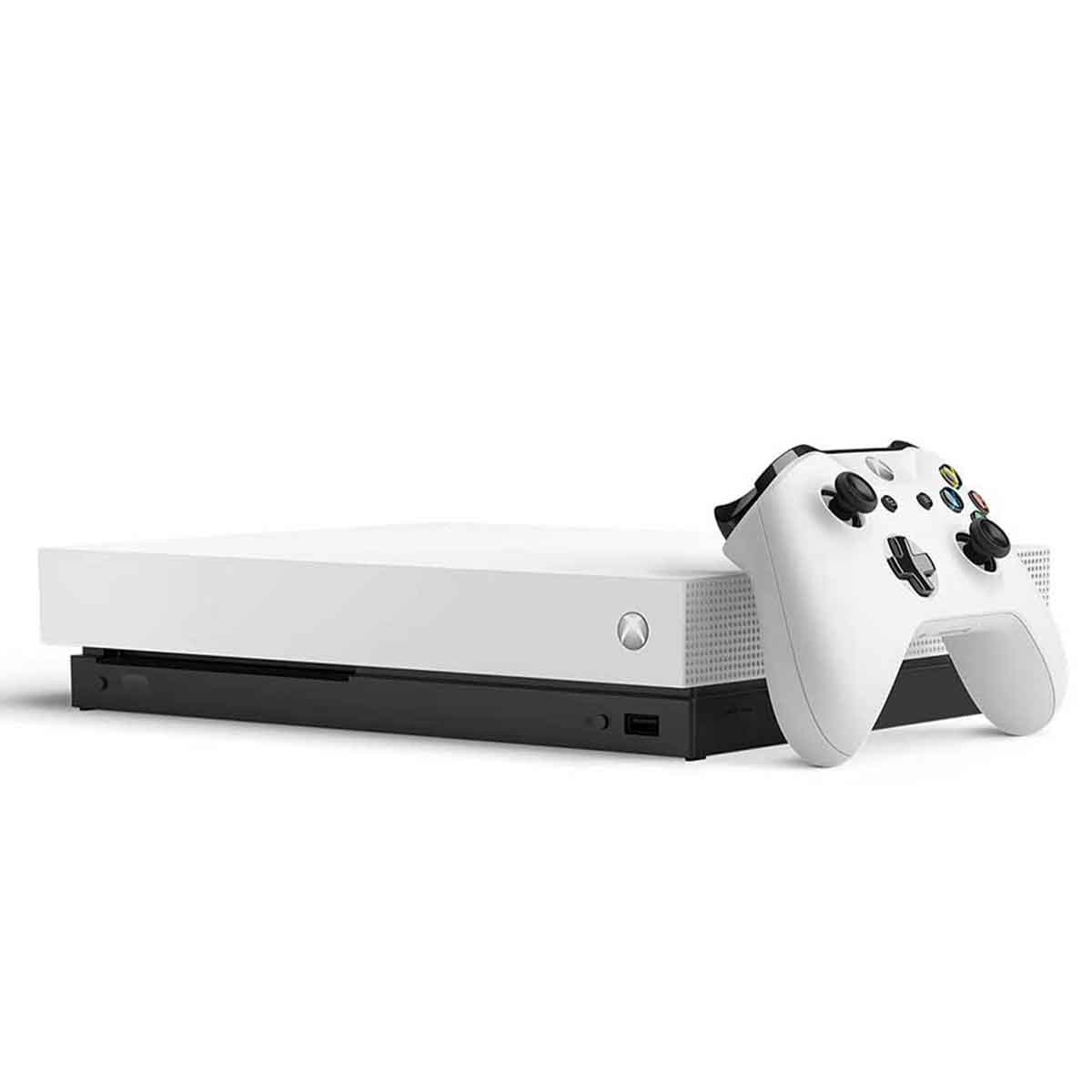 Microsoft Xbox One X Fallout 76 White Special Edition 1TB Console with Wireless Controller