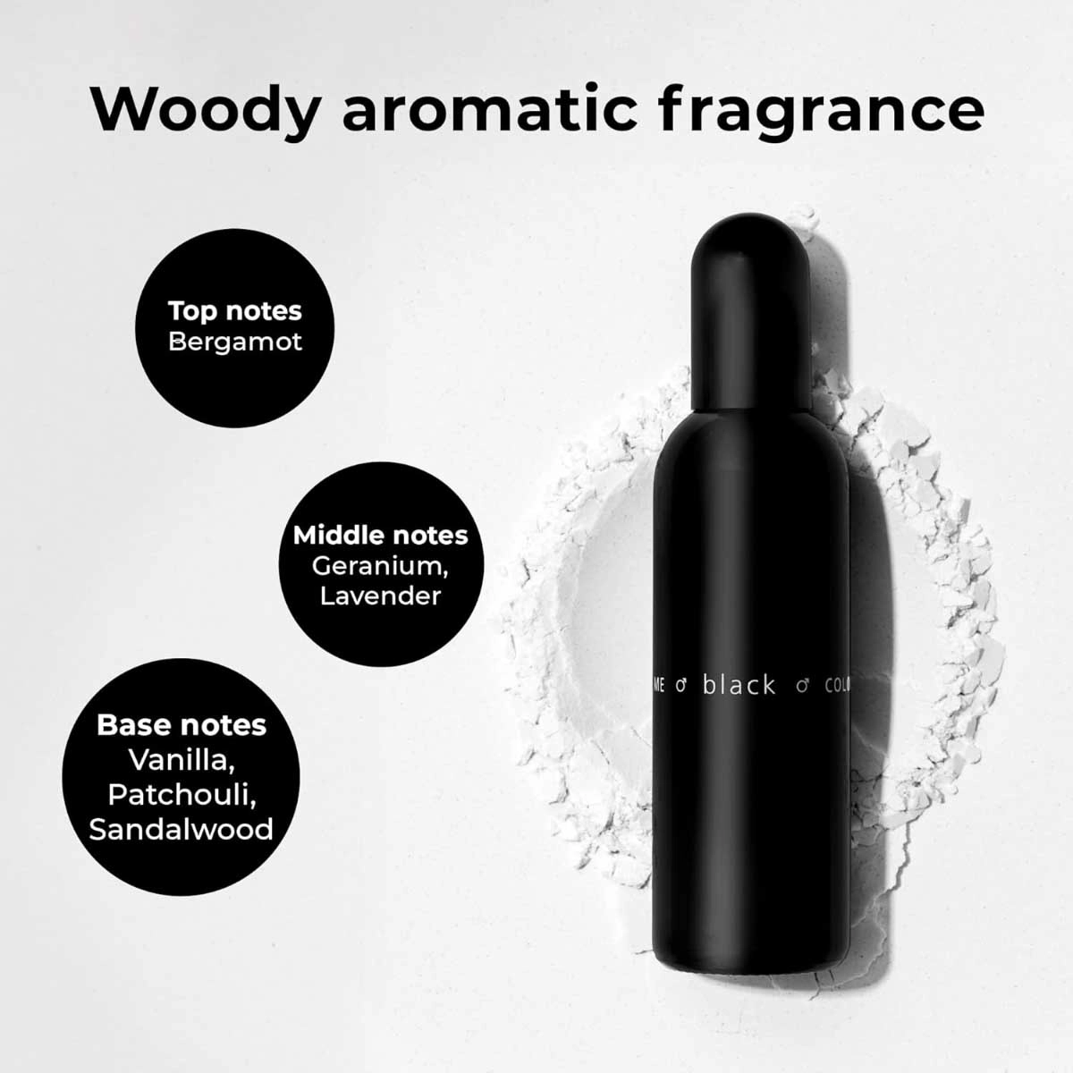 Milton Lloyd Colour Me Homme Black Eau De Parfum for Men