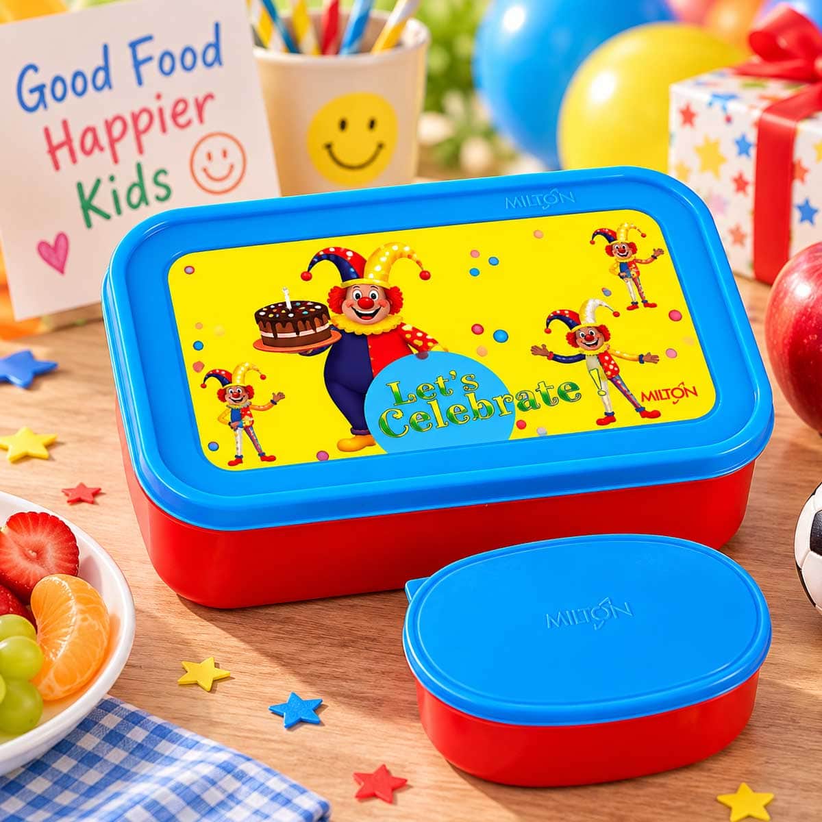 Milton Red School Time Lunch Box