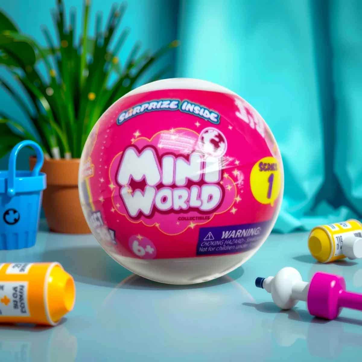 Mini World Series 1 Kitchen Play Set Girls, 5-7 Years