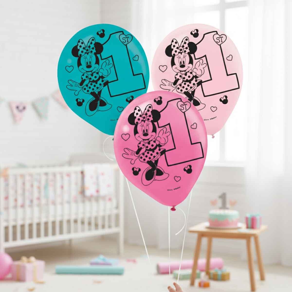 Minnie Mouse 15-Piece Fun To Be One Latex Balloon Set