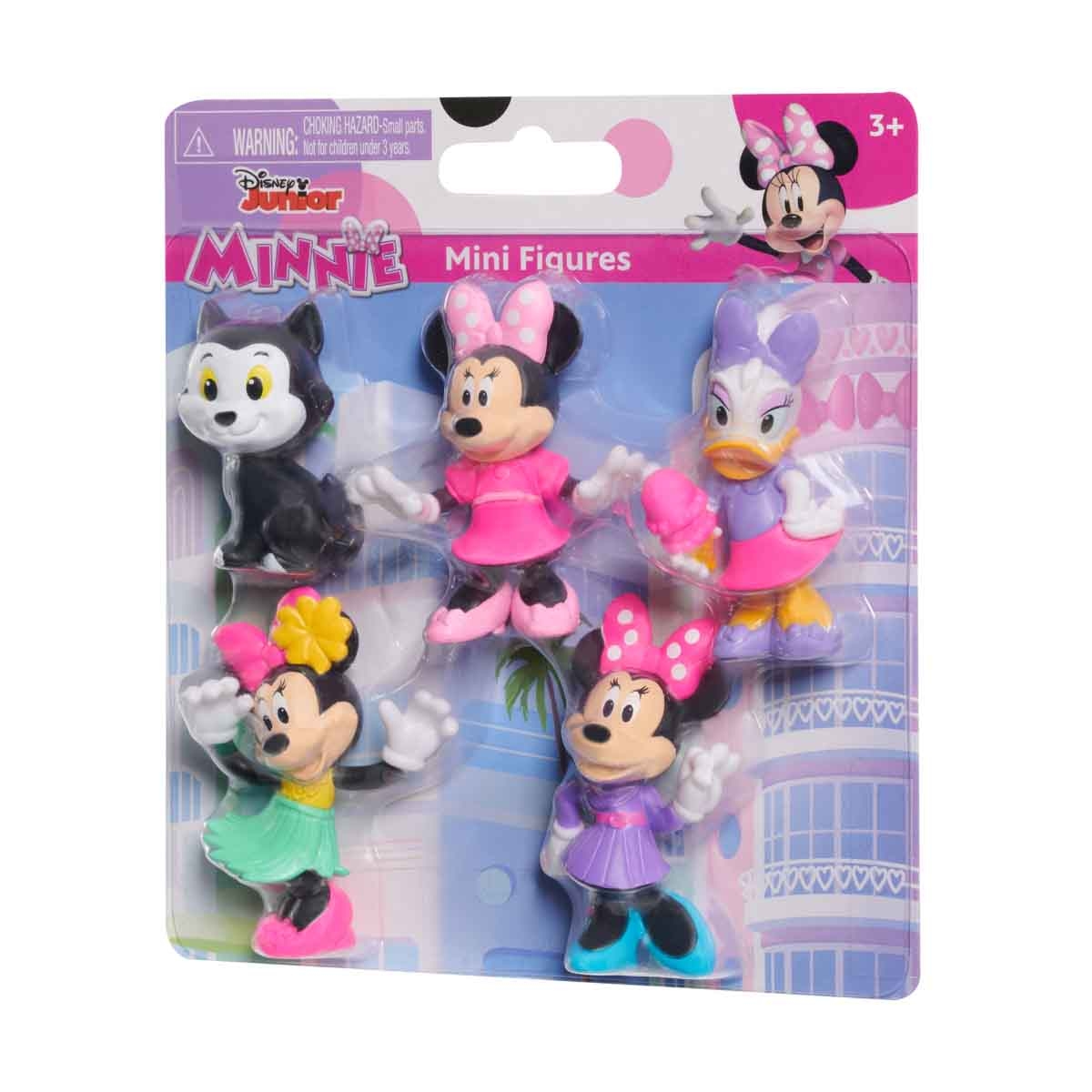 Minnie Mouse 5-Piece Mini Figure Set Girls, 3-4 Years