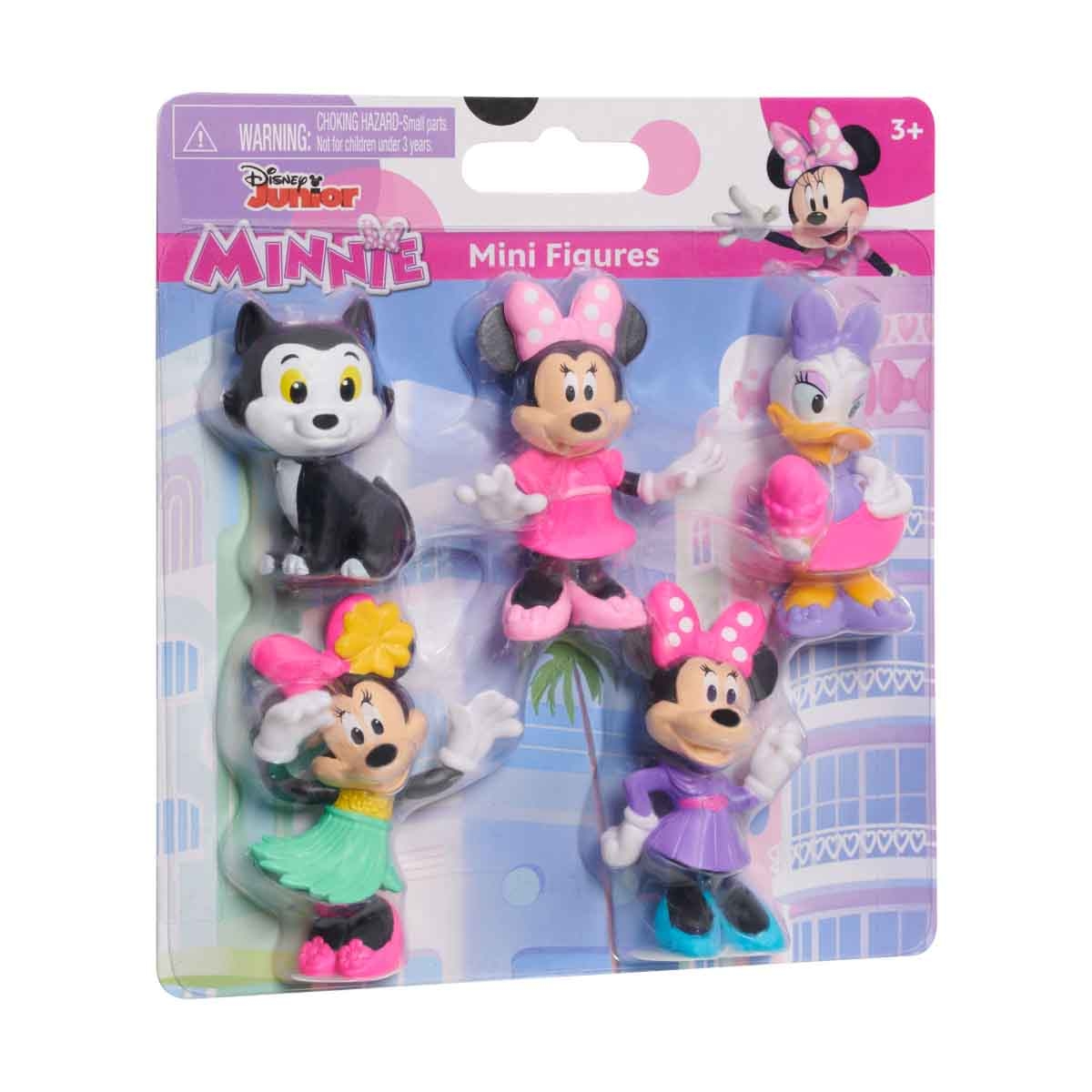 Minnie Mouse 5-Piece Mini Figure Set Girls, 3-4 Years