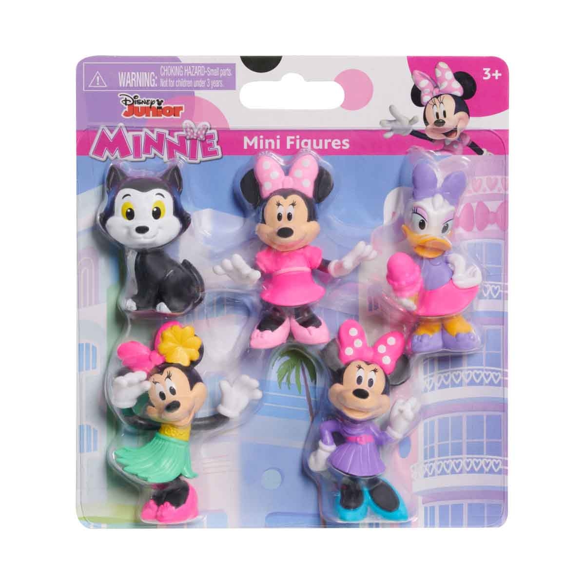 Minnie Mouse 5-Piece Mini Figure Set Girls, 3-4 Years