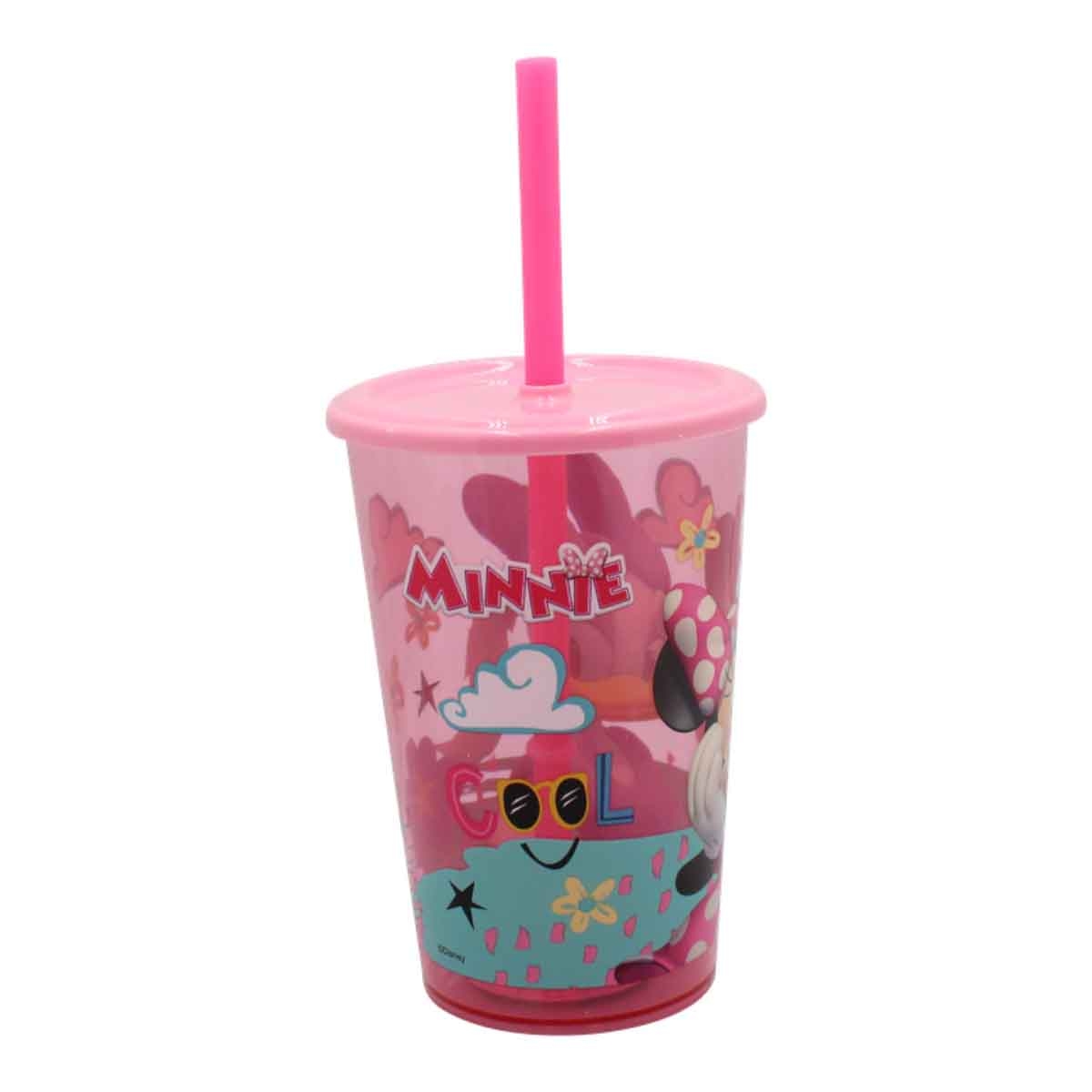 ميني ماوس كوب شفاف قابل لإعادة الاستخدام وخفيف الوزن مع شفاطة