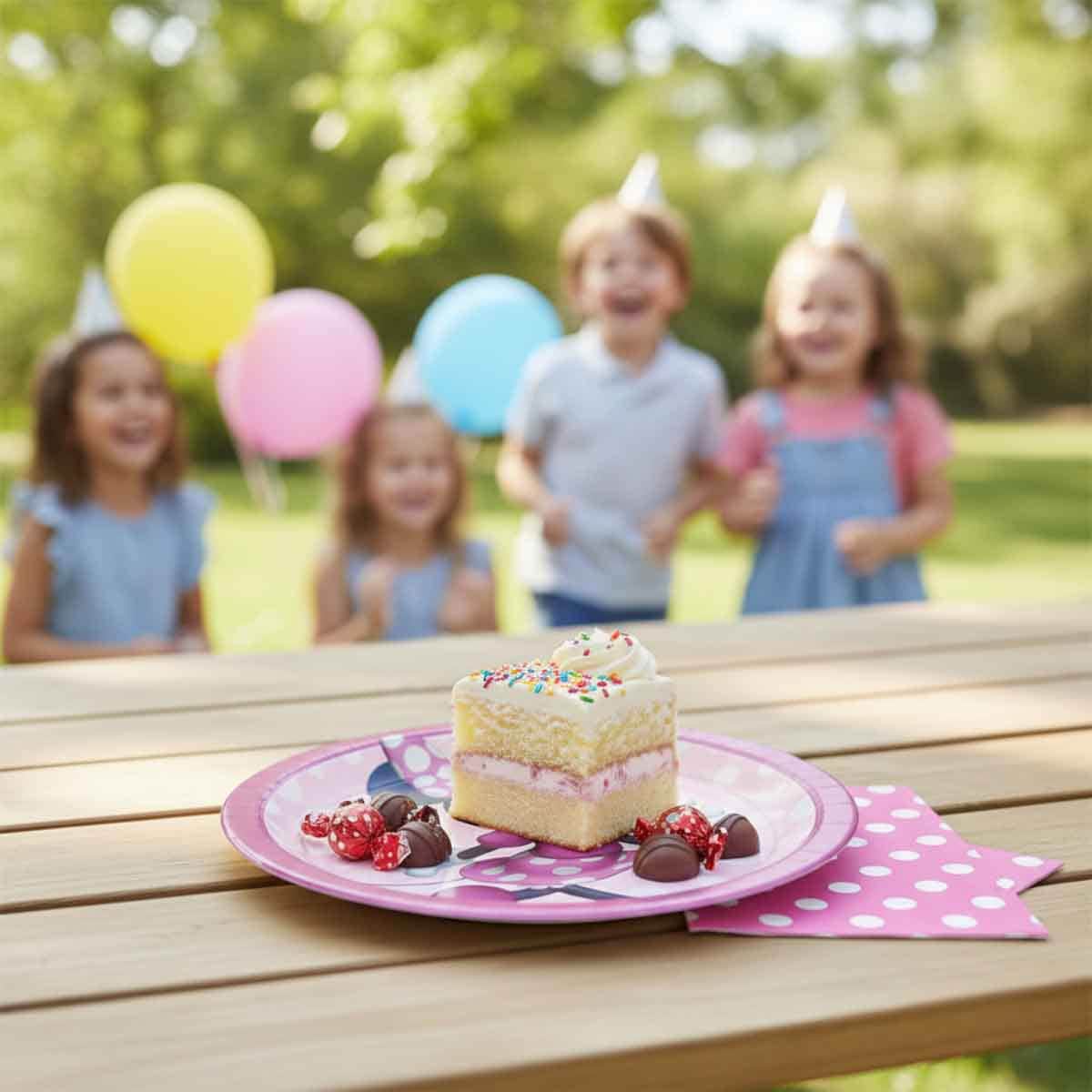 Minnie Mouse 8-Piece 7" Forever Square Plate Set