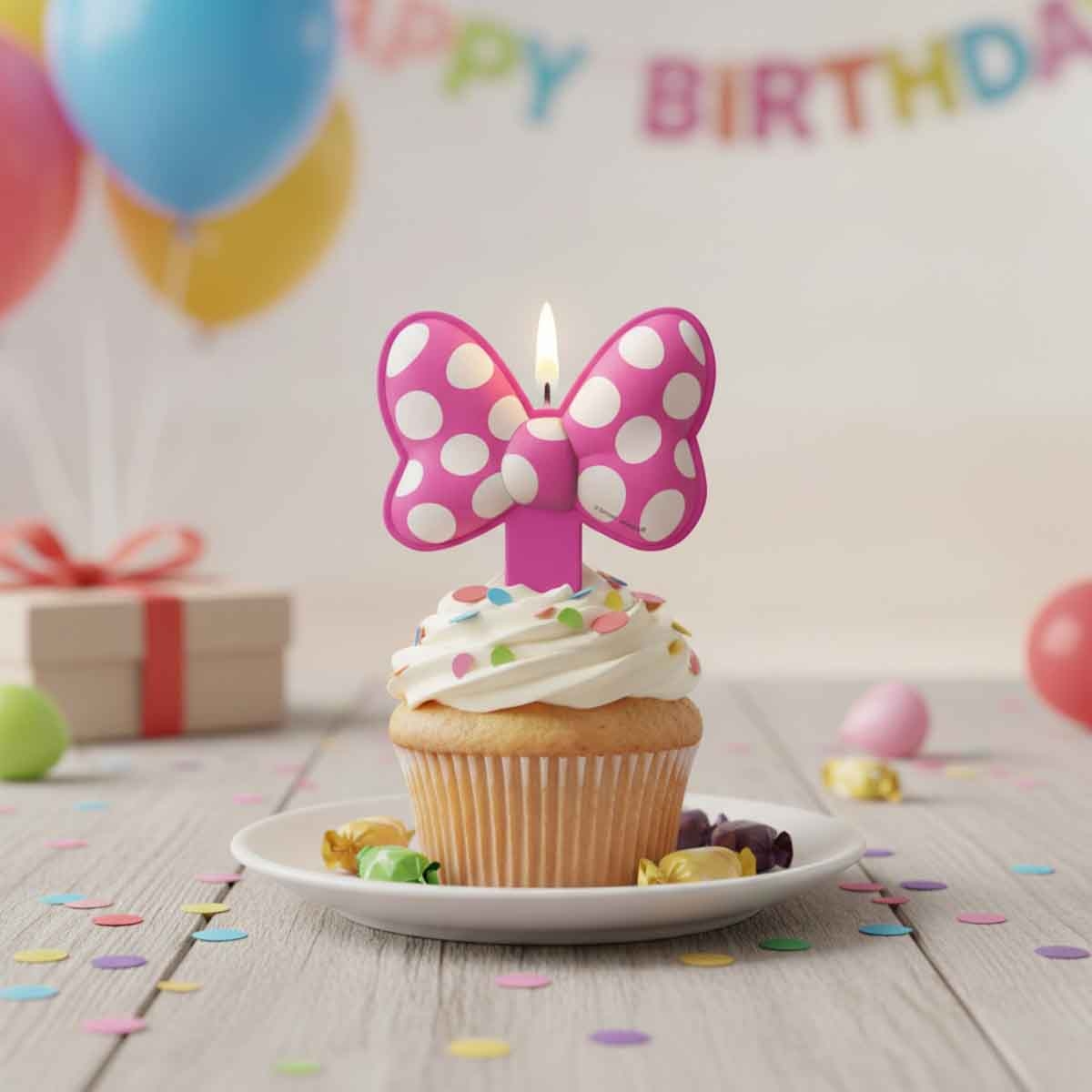 Minnie Mouse Forever Birthday Candle Set