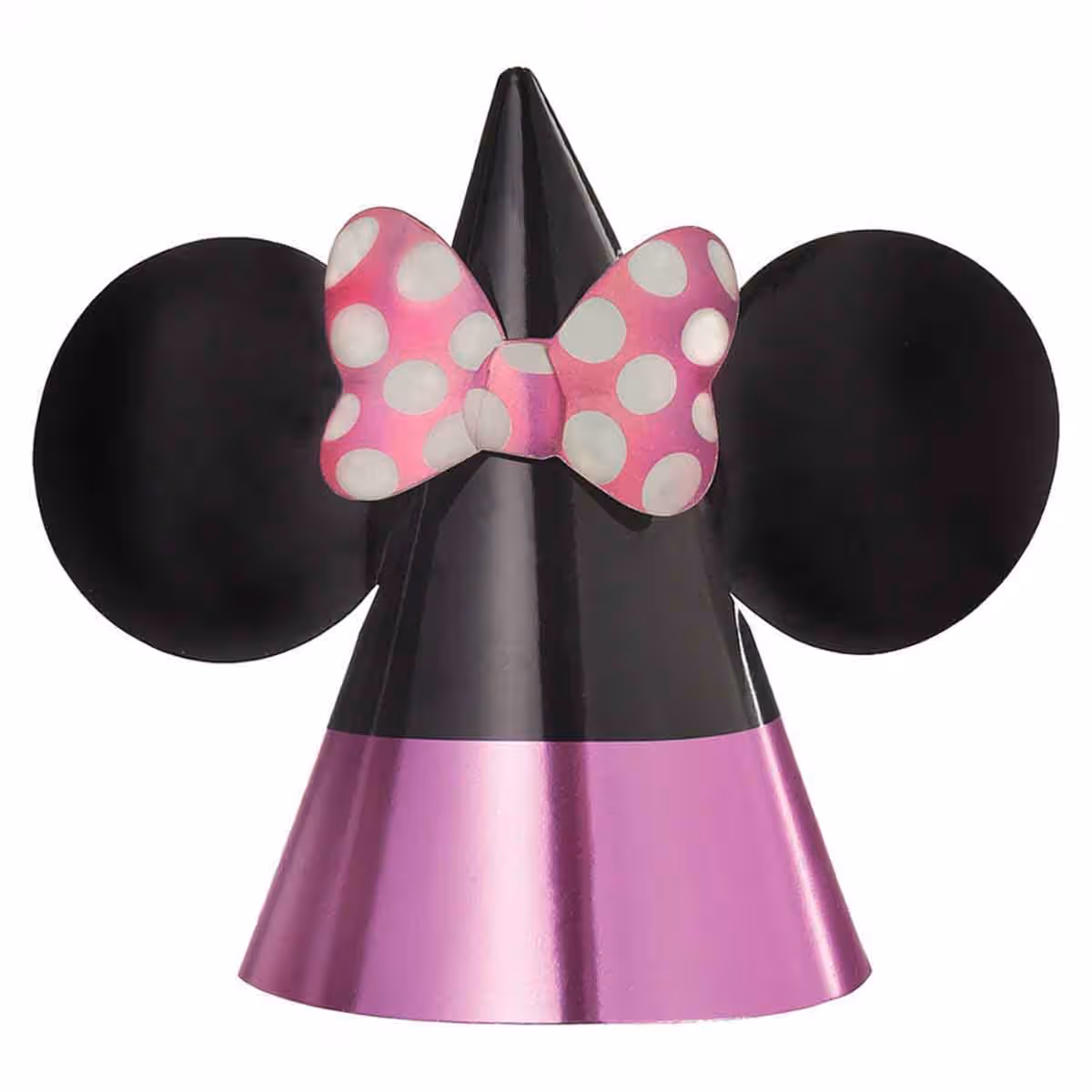 Minnie Mouse 8-Piece Forever Paper Cone Hat Set