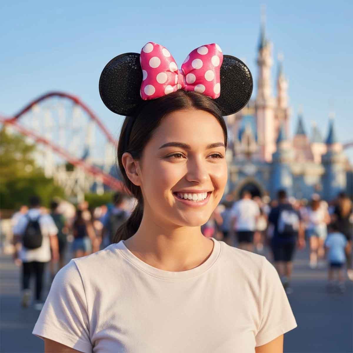 ميني ماوس طاقية رأس فاخرة دائم