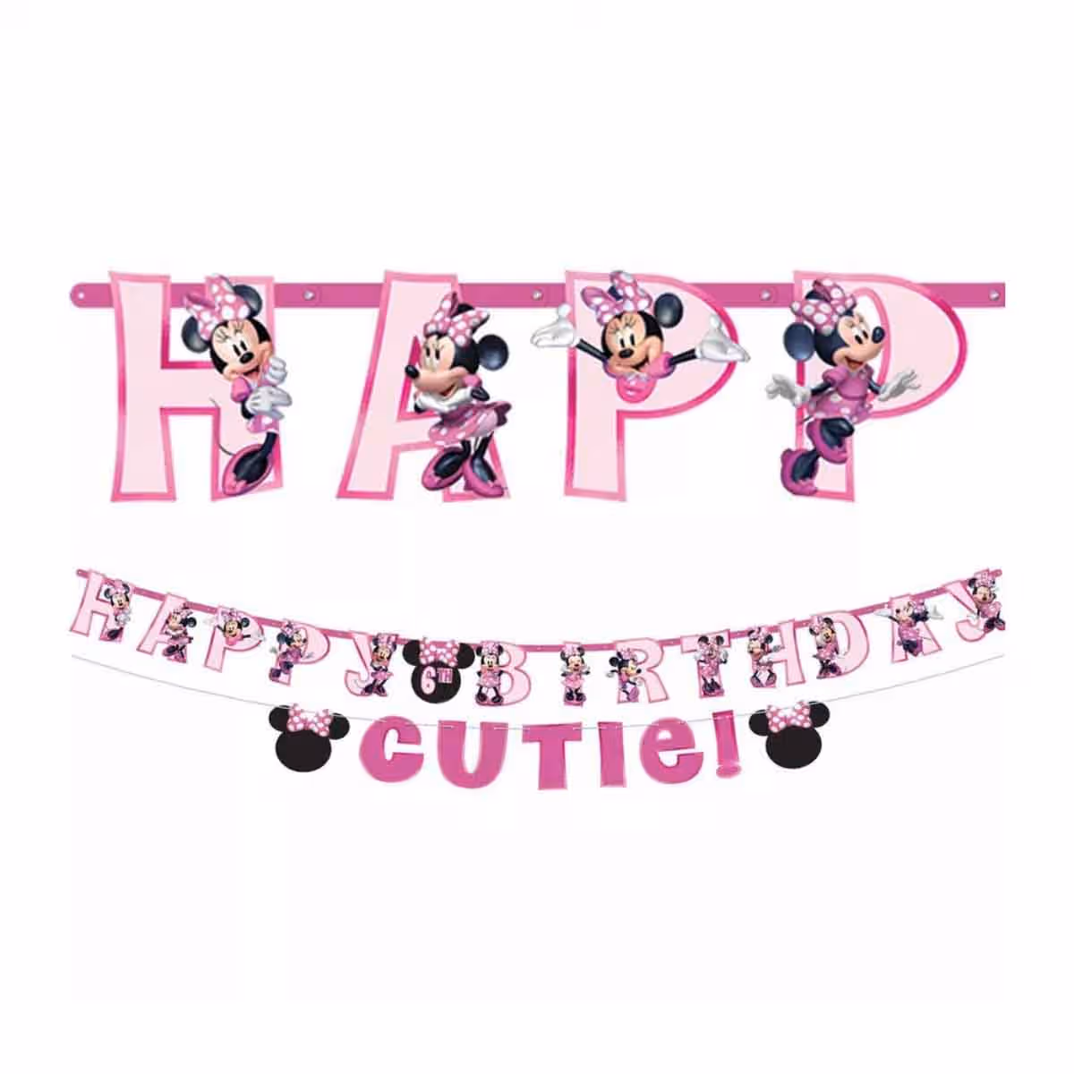 Minnie Mouse Forever Letter Banner Kit