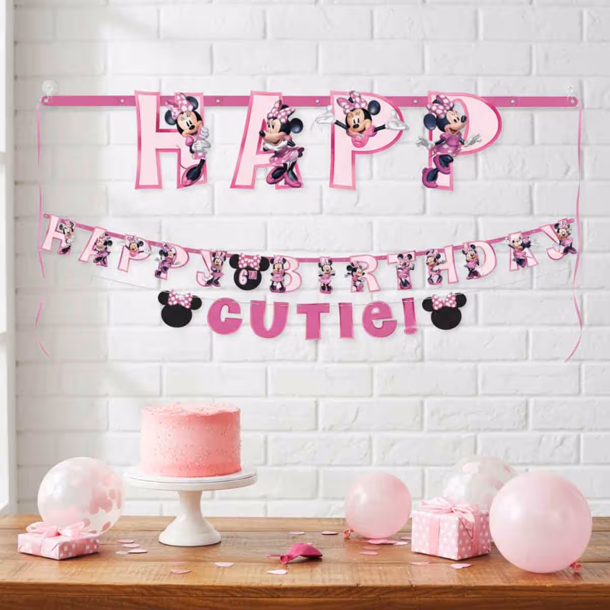 Minnie Mouse Forever Letter Banner Kit