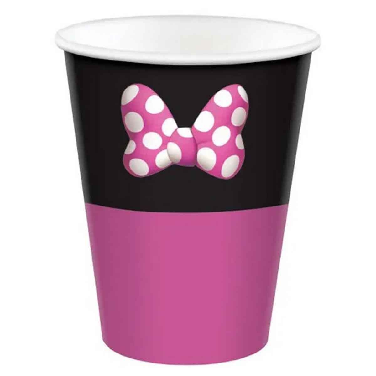Minnie Mouse 8-Piece 9oz Forever Paper Cup Set