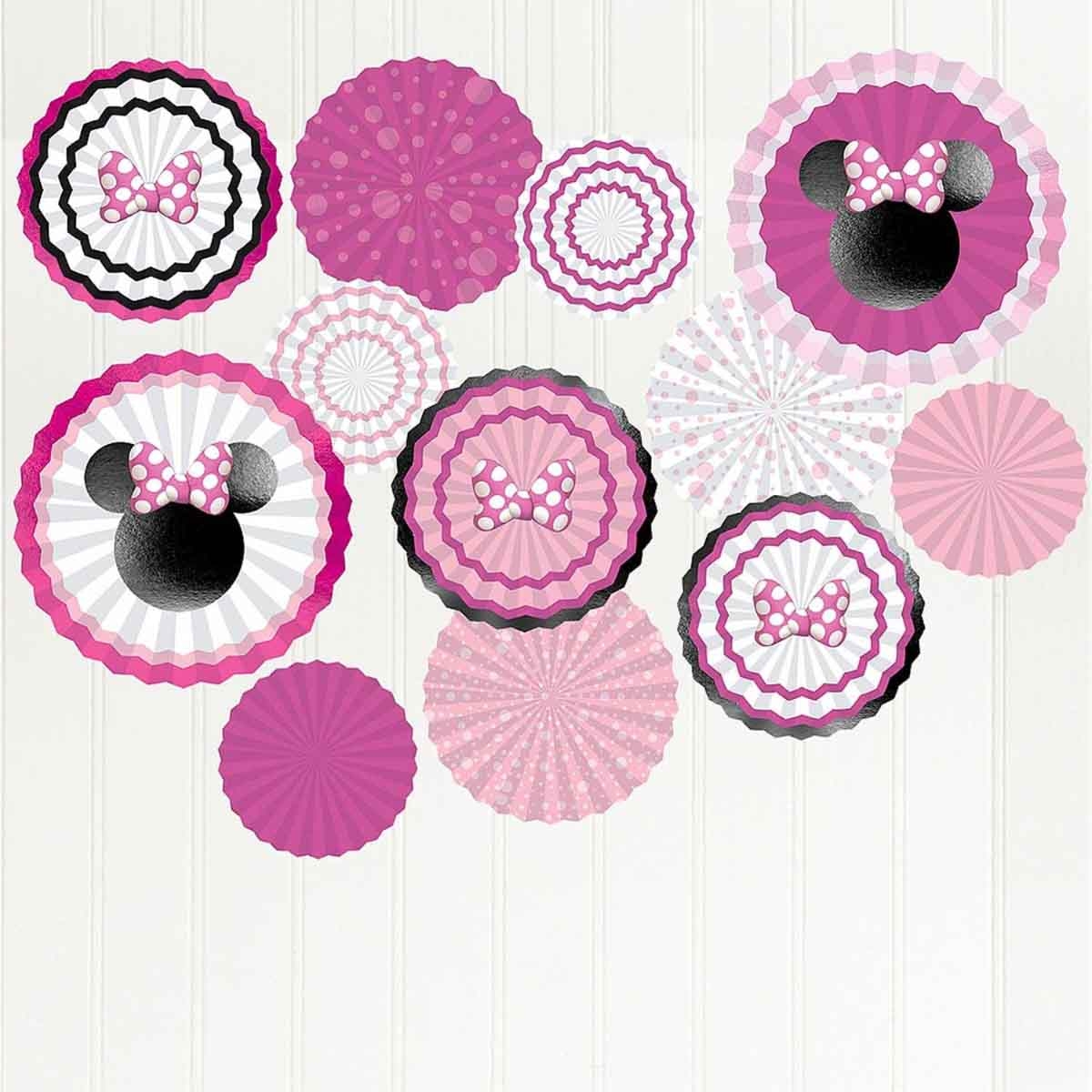 Minnie Mouse Forever Paper Fan Decorating Kit