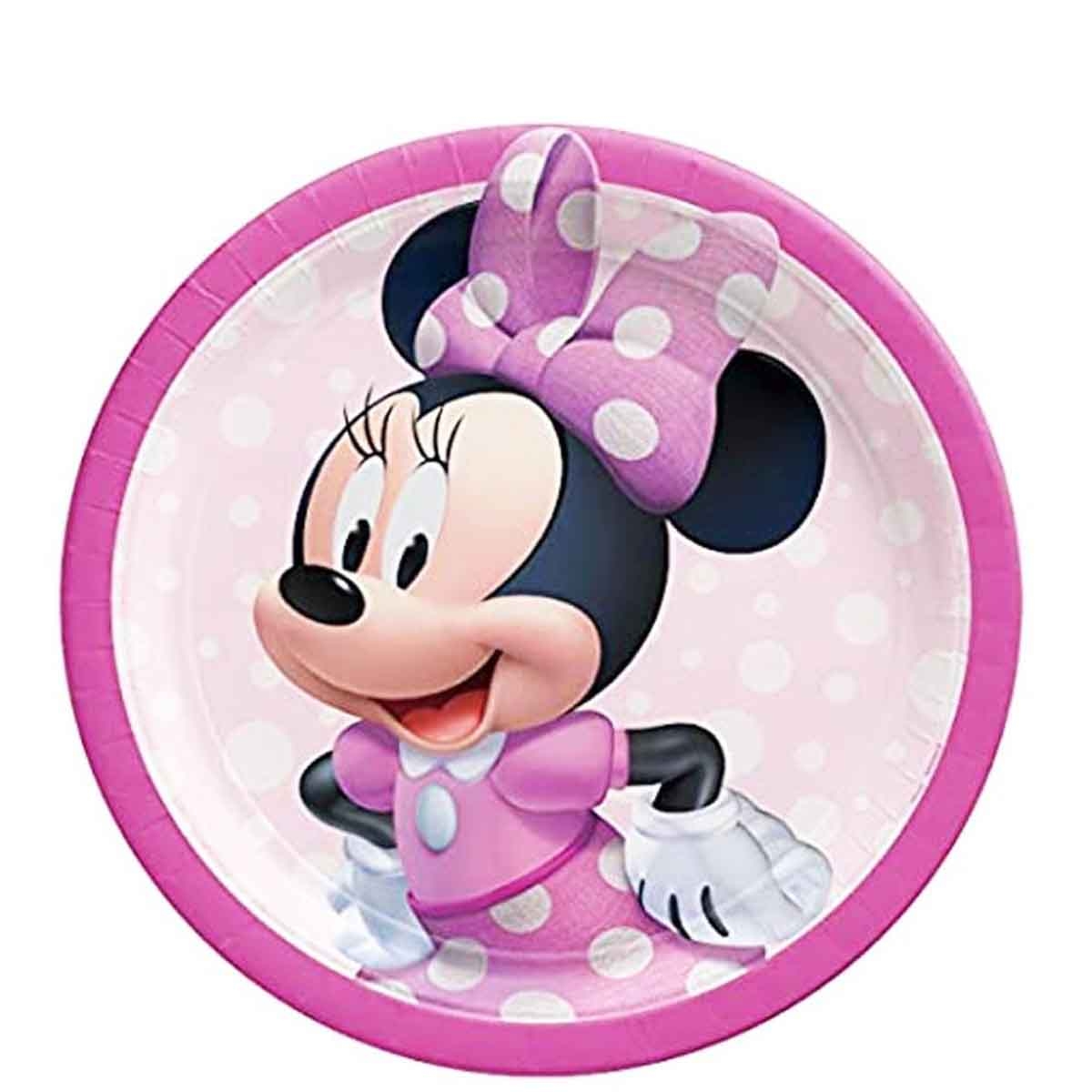 Minnie Mouse 8-Piece 9" Forever Paper Plate Set