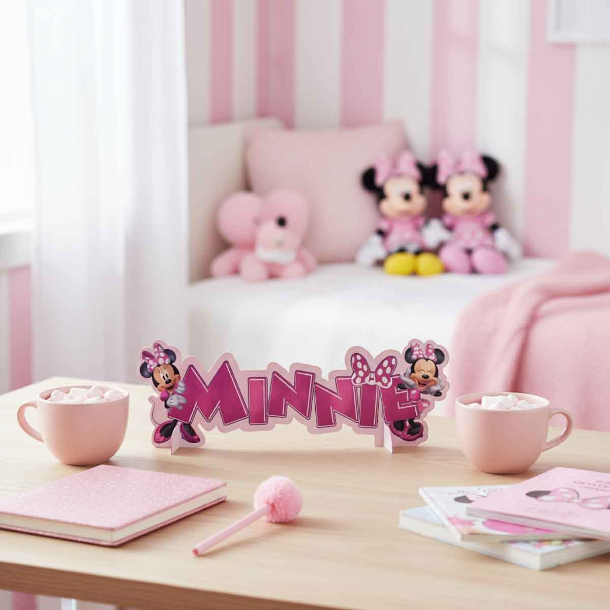 ميني ماوس مجموعة تزيين طاولة دائم