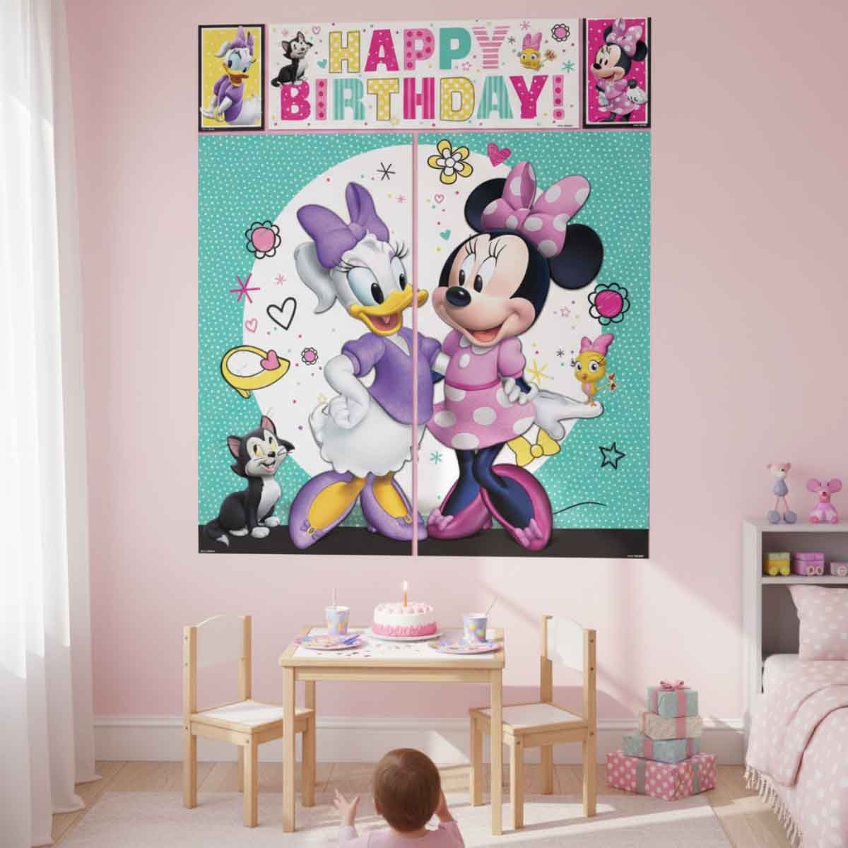 Minnie Mouse Scene Setter with Props
