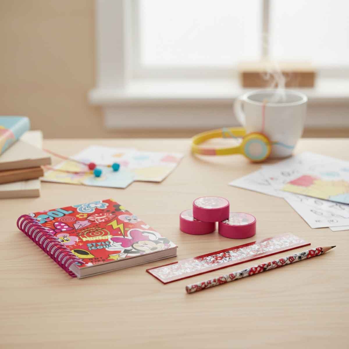 ميني ماوس مجموعة 16-قطعة أدوات مكتبية