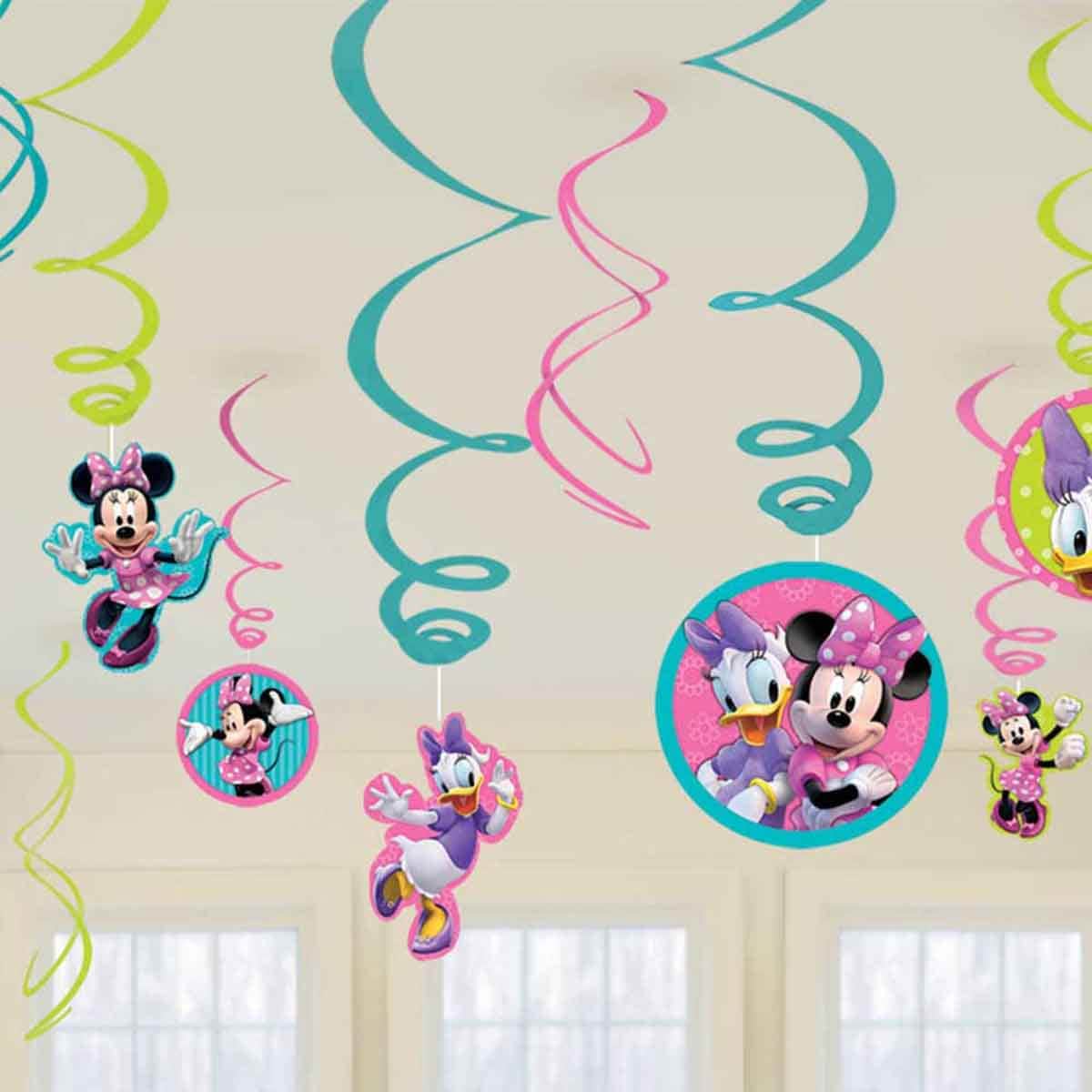 Minnie Mouse Value Pack Swirl Decoration