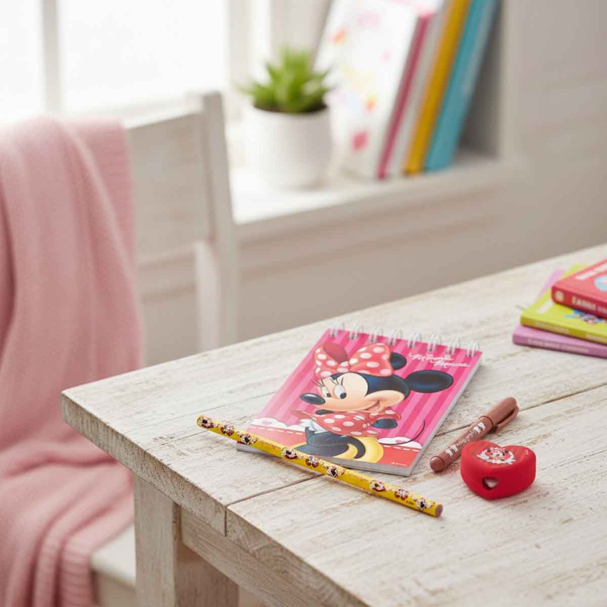 ميني ماوس مجموعة 20-قطعة أدوات مكتبية حمراء للهدايا