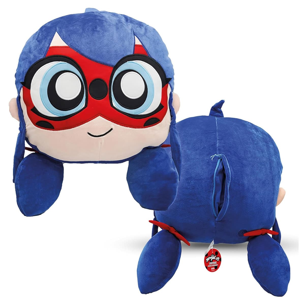 Miraculous 15.1" Kwami Ladybug Plush Pillow Girls, 3-4 Years