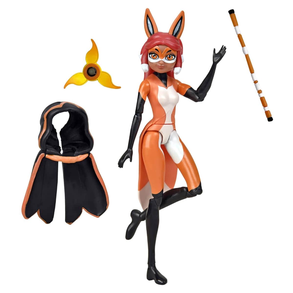 Miraculous 4.7" Rena Rouge Great Escape Fashion Doll Girls, 5-7 Years