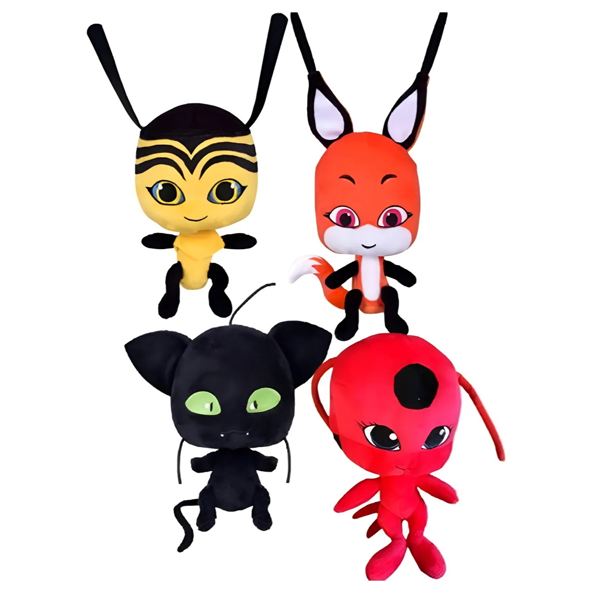 Miraculous Heroes World of Kwamis Assorted Animal Basic Plush Figure Unisex, 5-7 Years