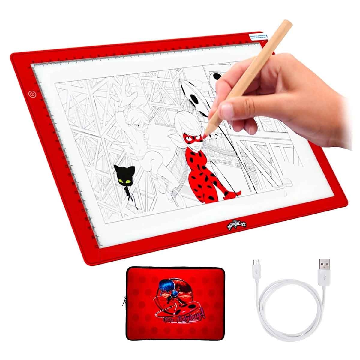Miraculous Ladybug Drawing Kit with Crayola Colouring Book & Crayons Bundle Pack Unisex, 5-7 Years