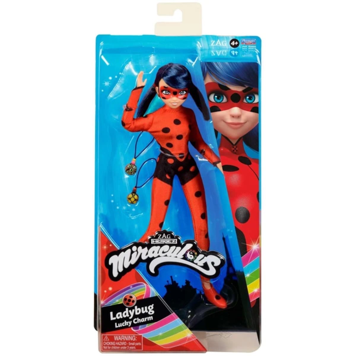 Miraculous Ladybug Lucky Charm Heroez Fashion Doll Girls, 5-6 Years