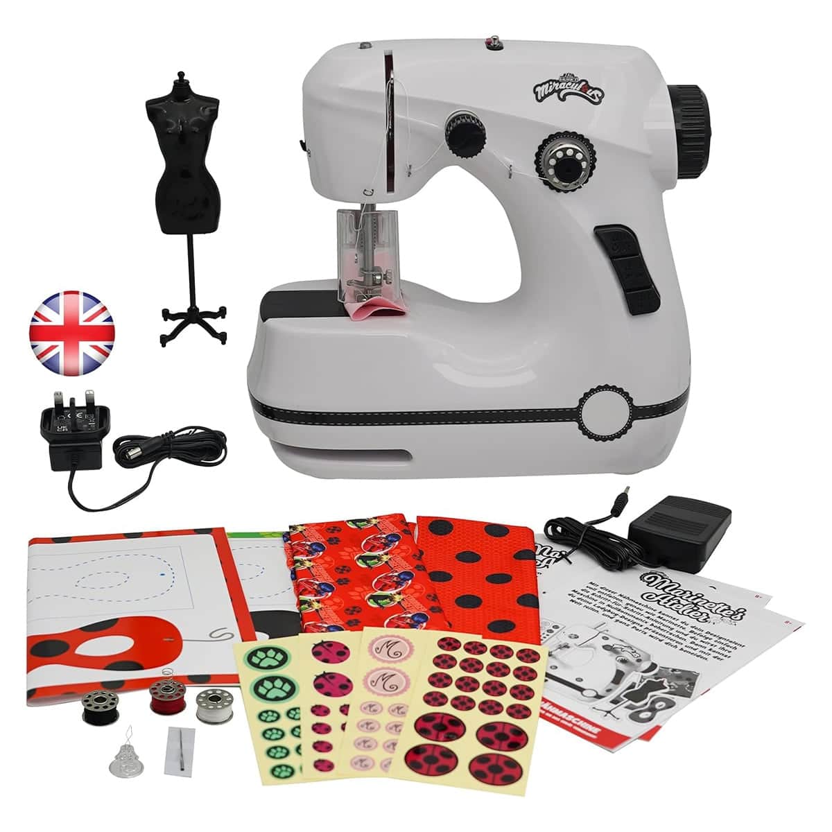 Miraculous Little Sewing Machine Girls, 8-10 Years