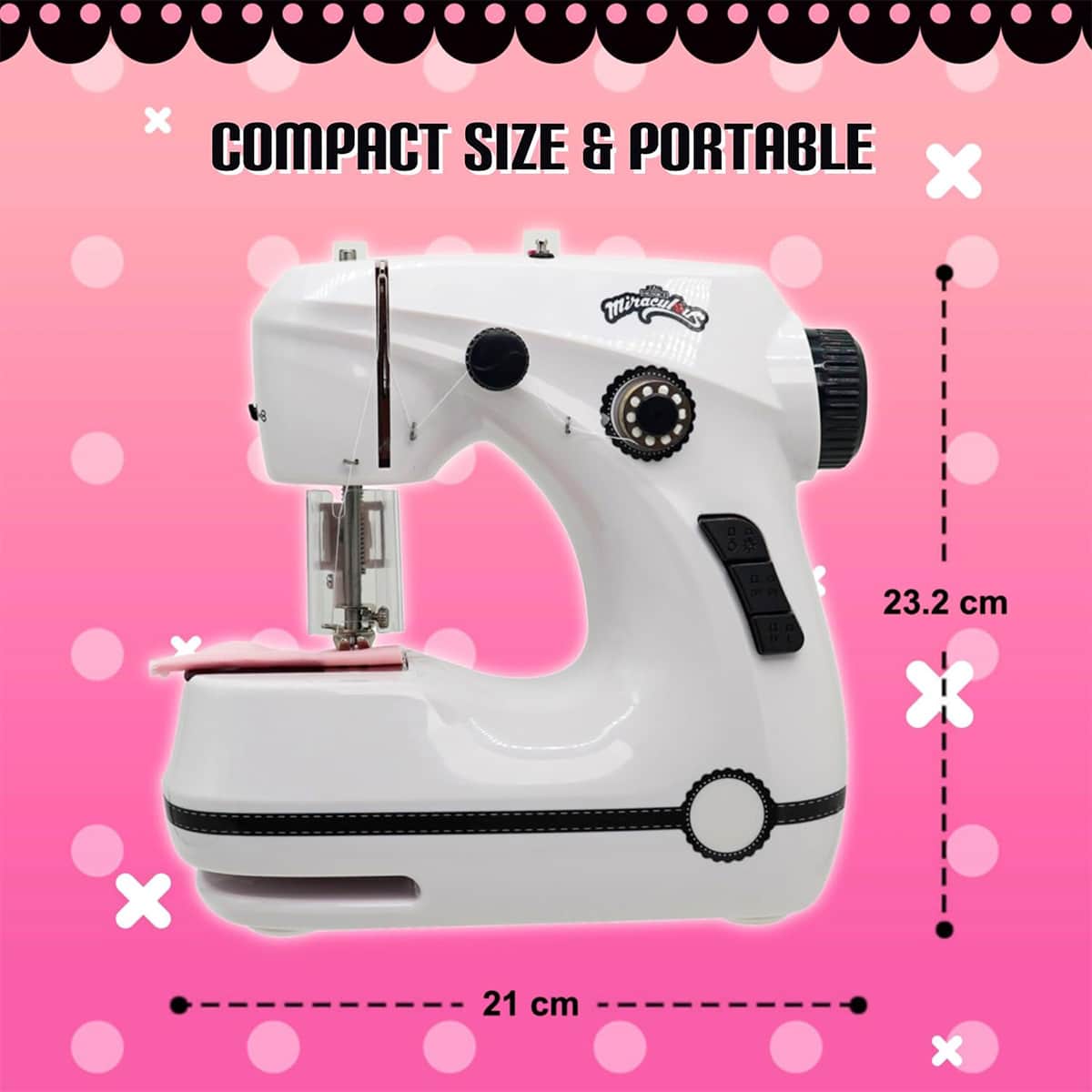 Miraculous Little Sewing Machine Girls, 8-10 Years