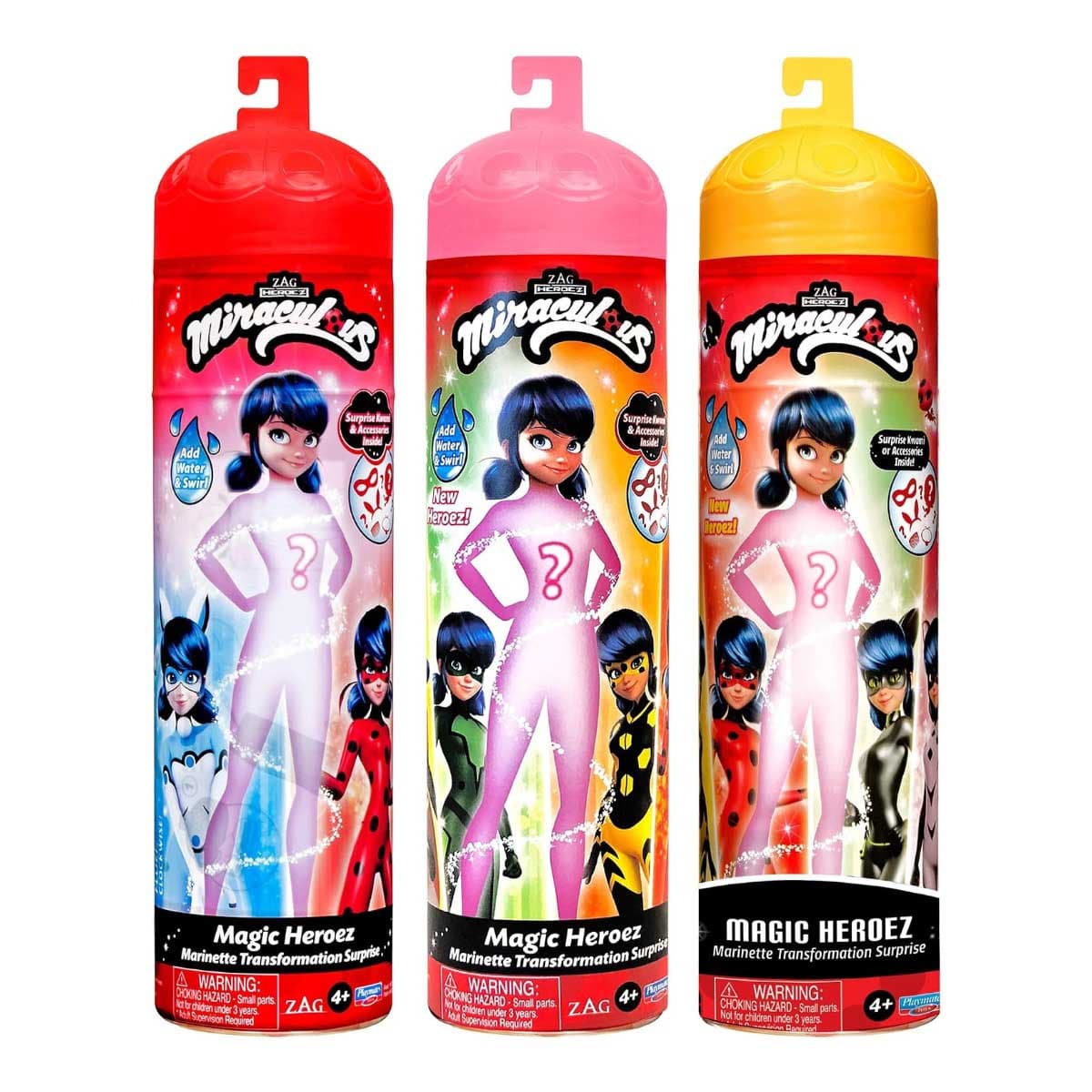 Miraculous Magic Heroez Marinette Transformation Surprise Doll Girls, 5-6 Years