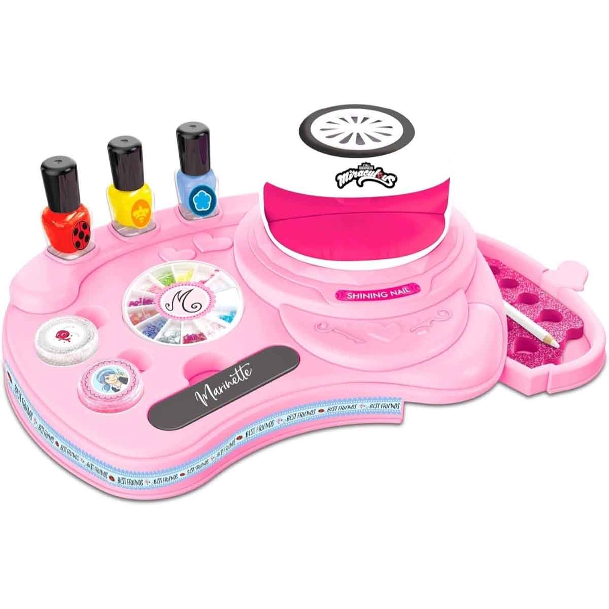ميراكولوس مجموعة استوديو المانيكير وسبا القدم مارينيت للبنات، 8-10 سنوات