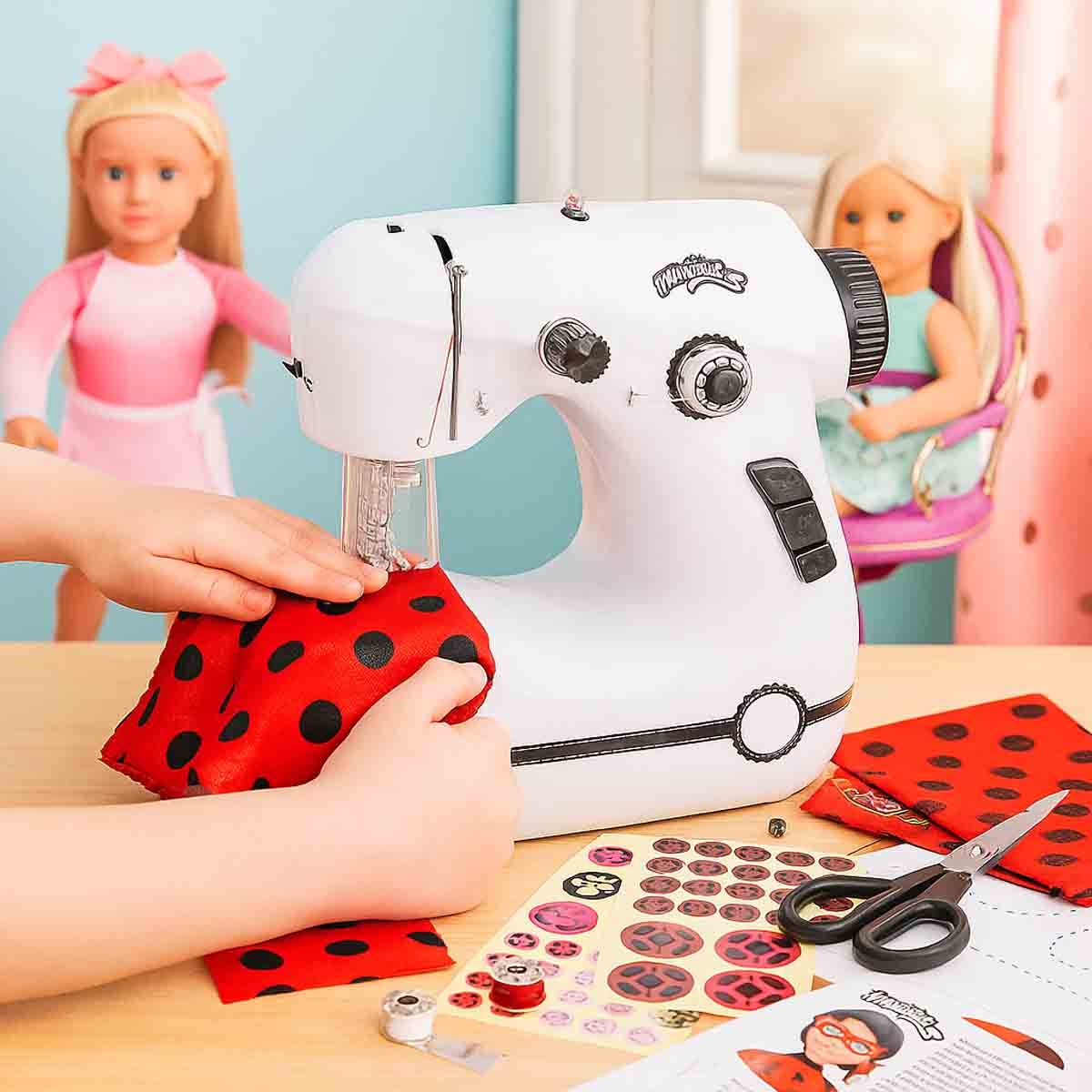 Miraculous Marinette Mini Sewing Machine Girls, 5-7 Years