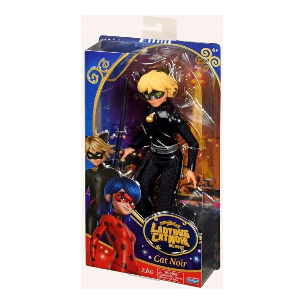 Miraculous Movie Cat Noir Fashion Doll Unisex, 5-6 Years