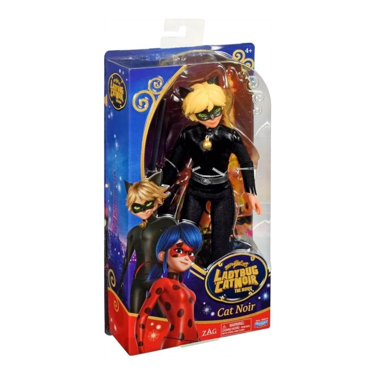Miraculous Movie Cat Noir Fashion Doll Unisex, 5-6 Years