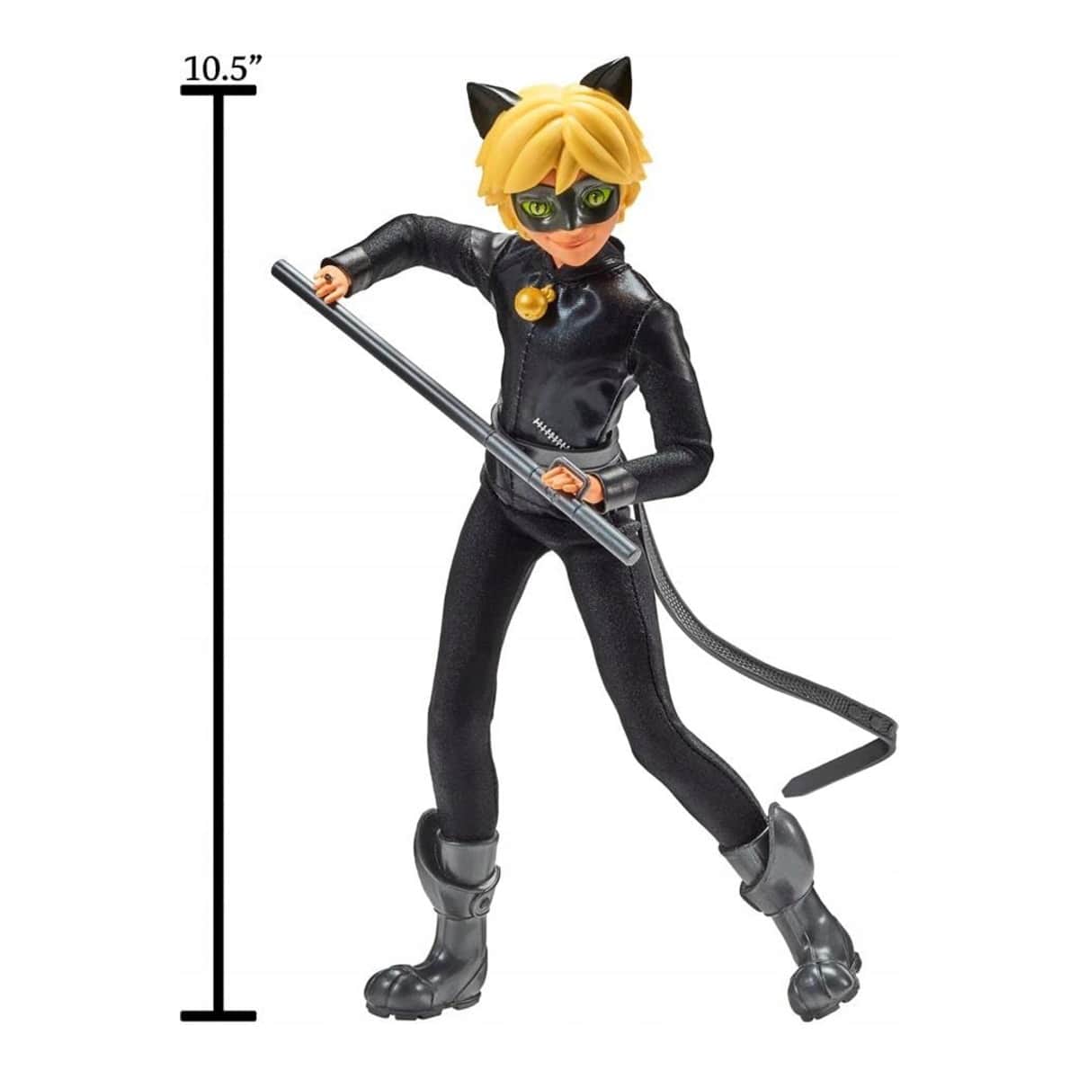 Miraculous Movie Cat Noir Fashion Doll Unisex, 5-6 Years