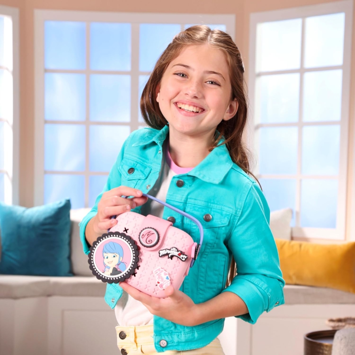 Miraculous Pop n' Swop Marinette Bag Girls, 5-7 Years