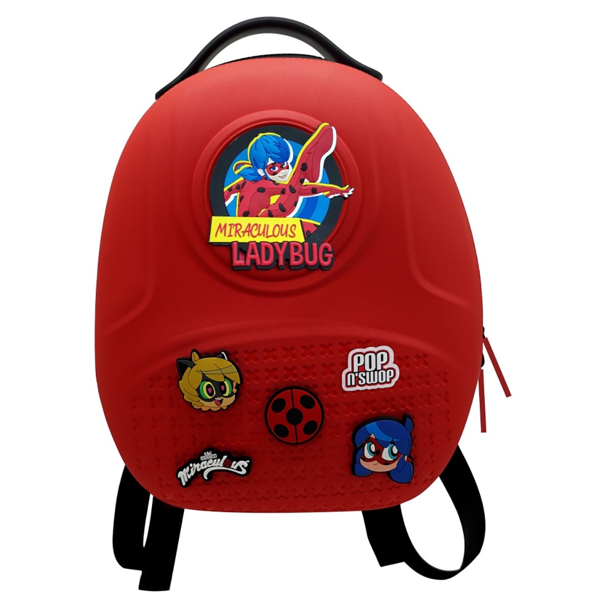 Miraculous Pop n' Swop Ladybug Backpack Girls, 3-4 Years