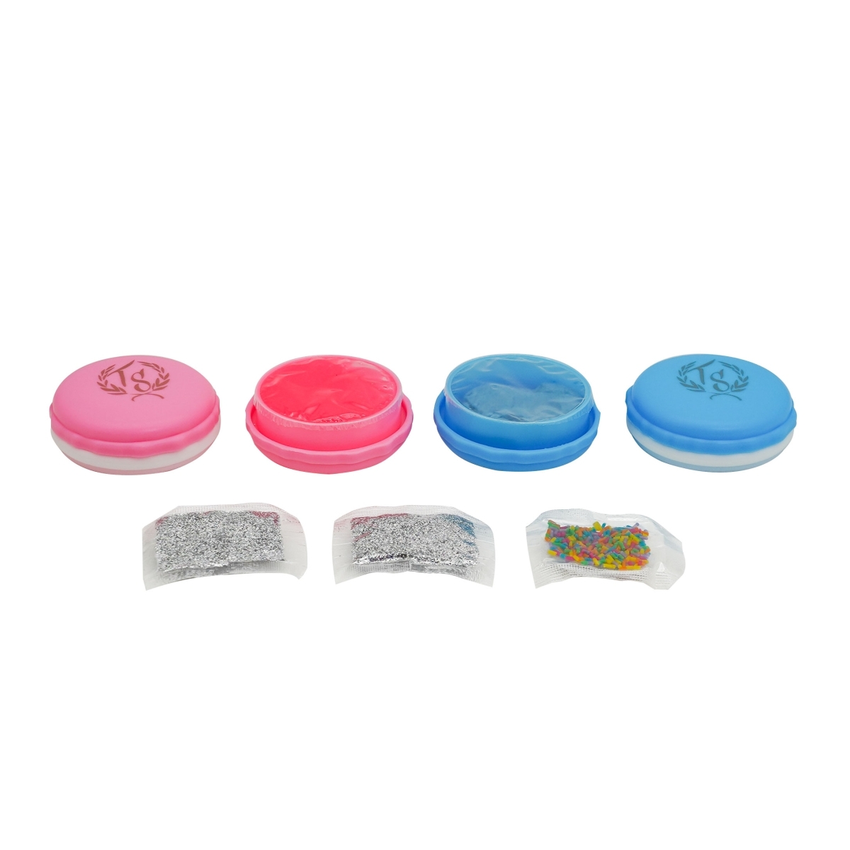 ميراكولوس مجموعة سلايم ماكرون متنوعة للبنات، 5-7 سنوات، مجموعة من 2