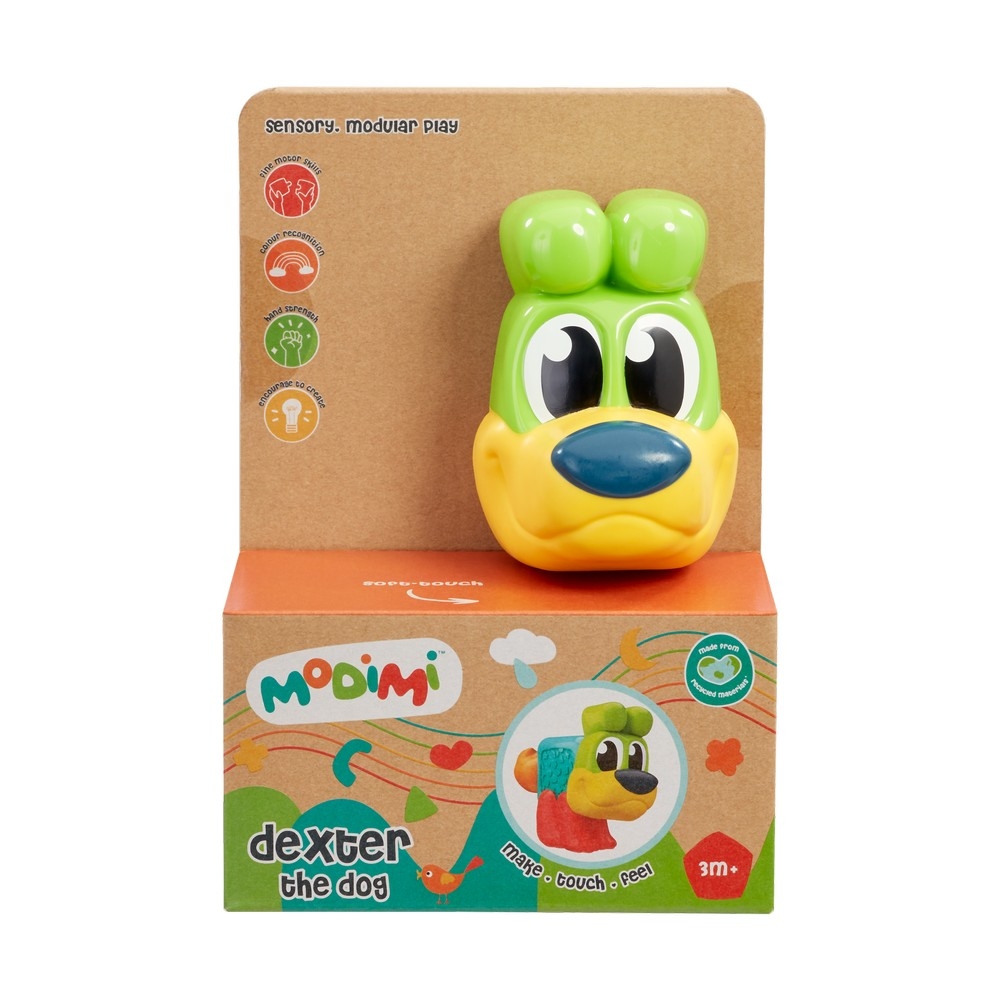 Modimi Dexter The Dog Sensory Toy Toddler , 0-2 Years