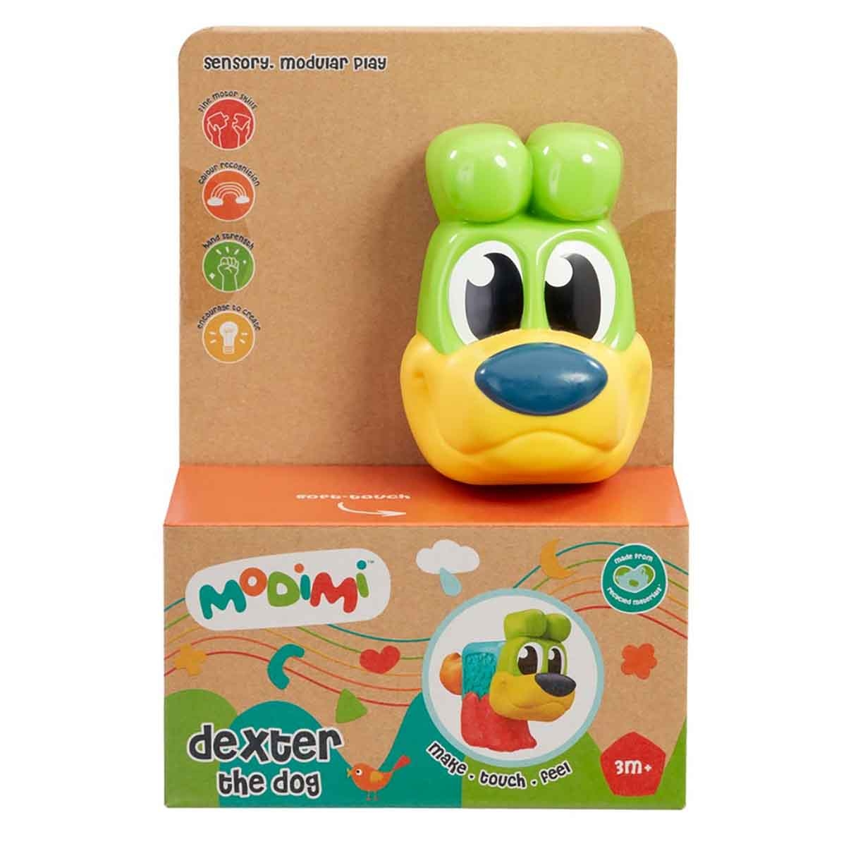 Modimi Dexter The Dog Sensory Toy Toddler , 0-2 Years