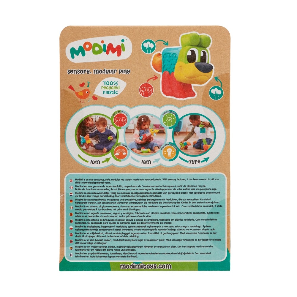 Modimi Dexter The Dog Sensory Toy Toddler , 0-2 Years