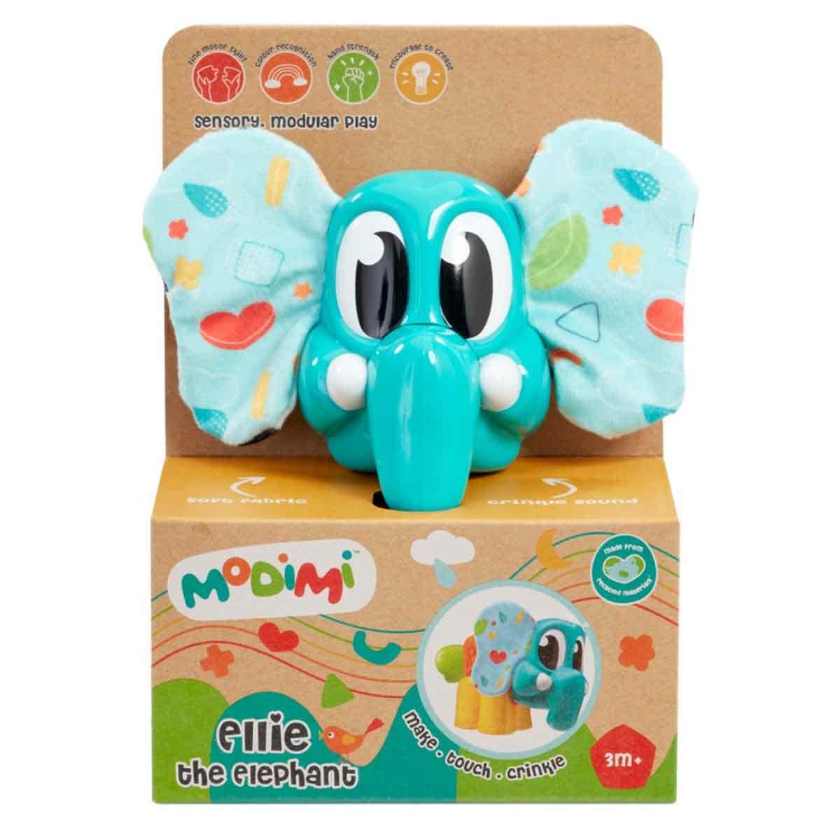 Modimi Eliie The Elephant Sensory Toy Toddler , 0-2 Years