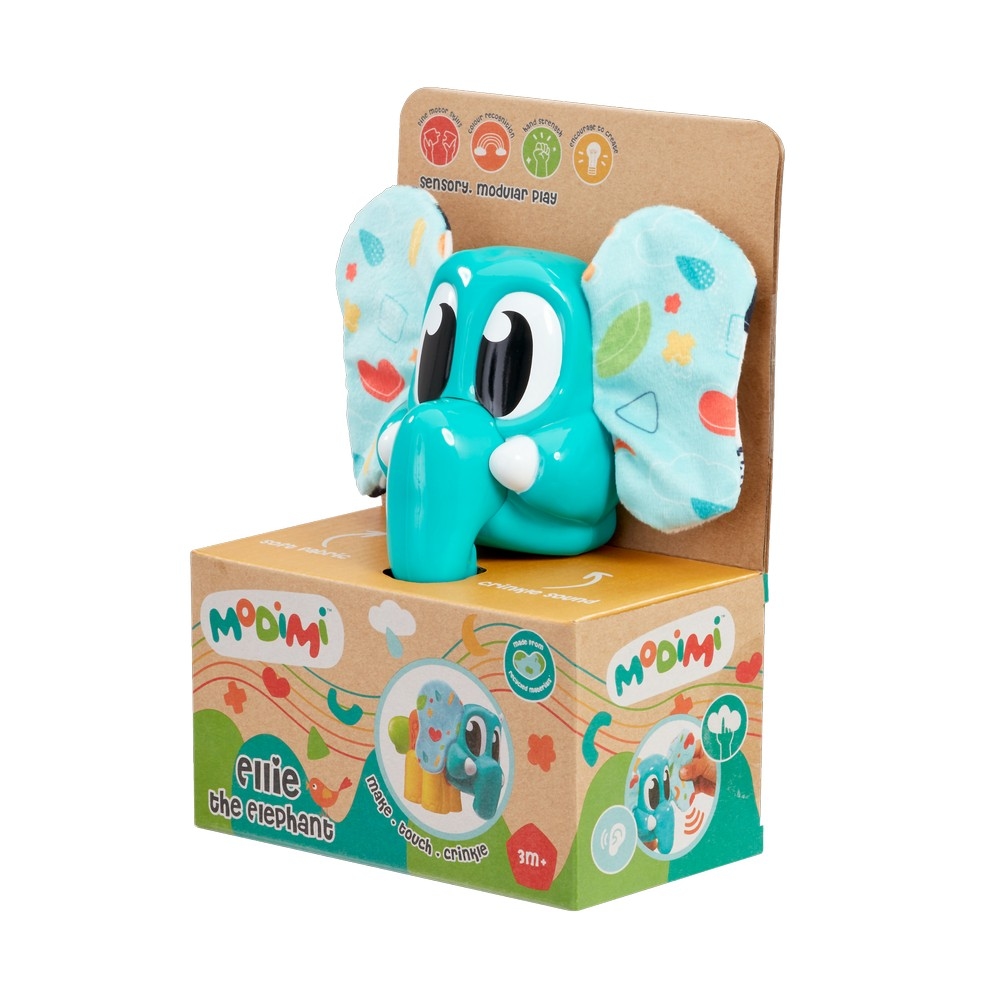 Modimi Eliie The Elephant Sensory Toy Toddler , 0-2 Years