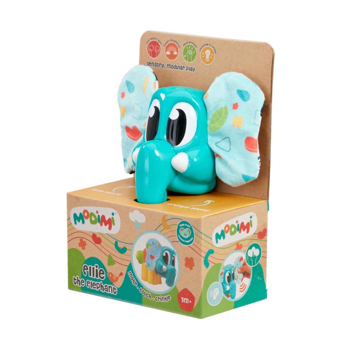 Modimi Eliie The Elephant Sensory Toy Toddler , 0-2 Years