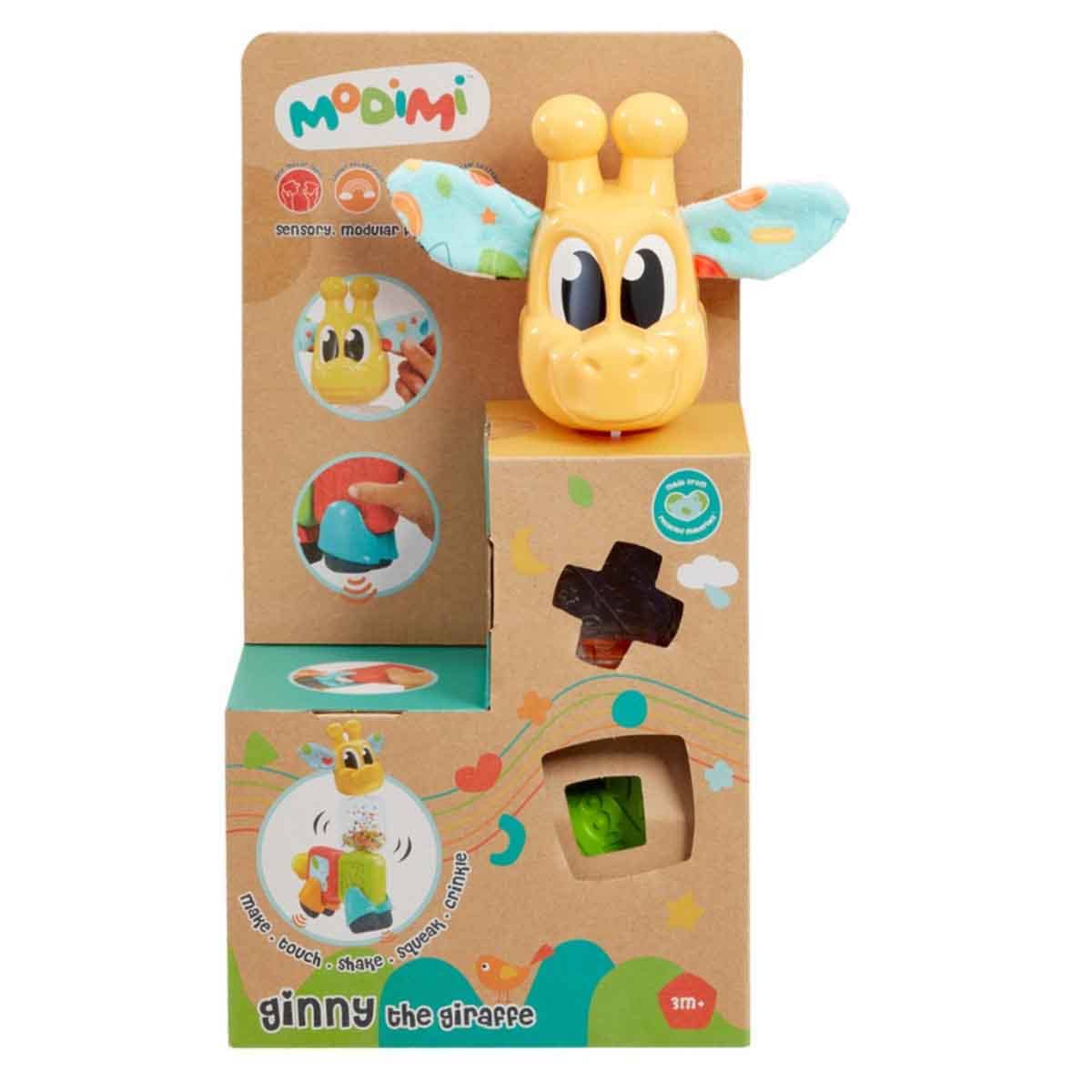 Modimi Ginny The Giraffe Sensory Toy Toddler , 0-2 Years