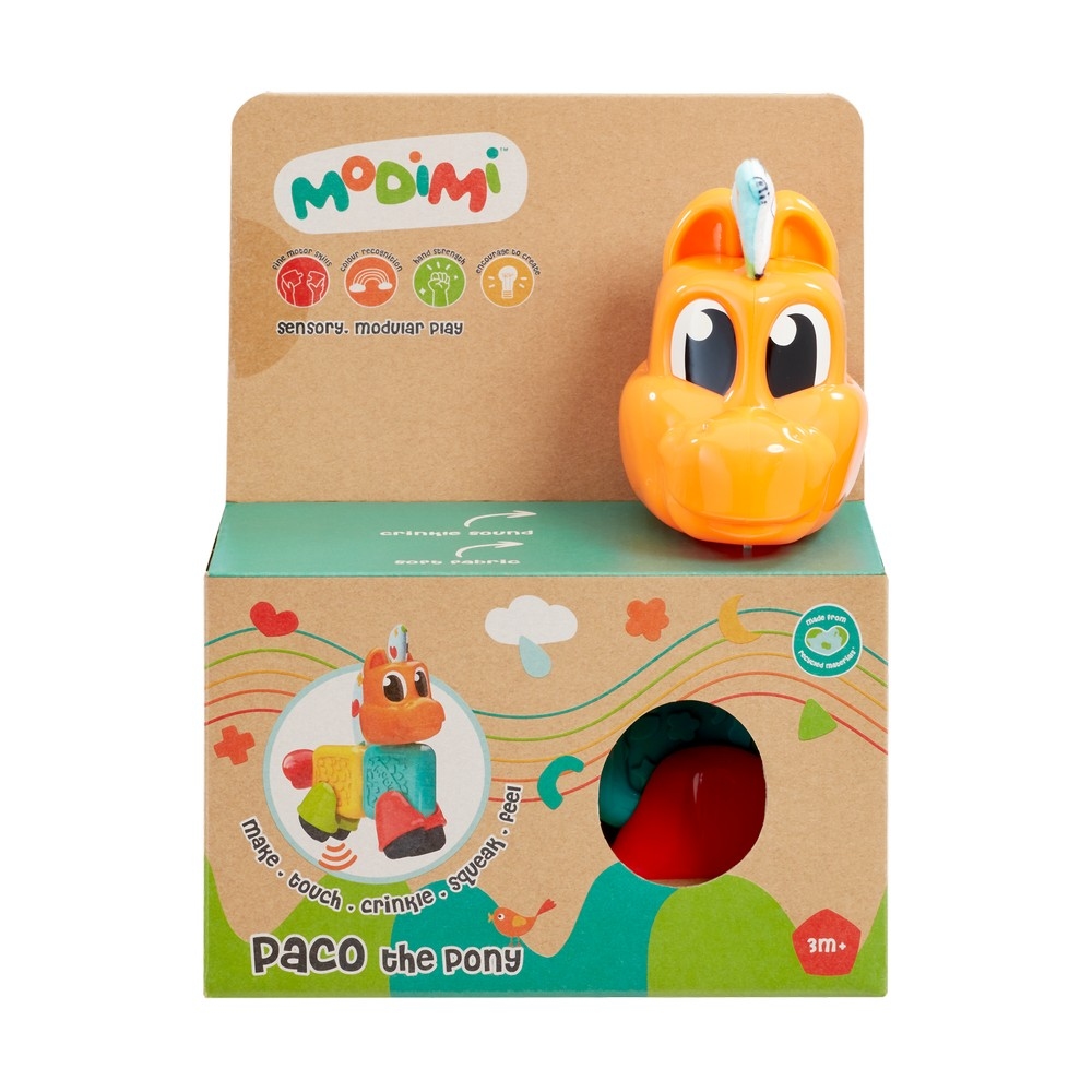 موديمي باكو المهر لعبة حسّية للرضّع من عمر 0 إلى 2 سنة