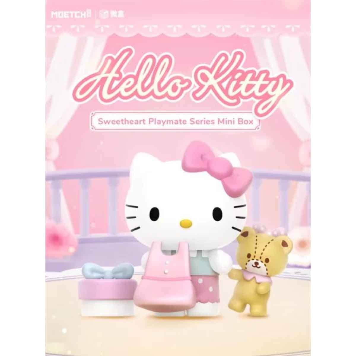 Moetch Bean Hello Kitty Sweetheart Playmate Series Mini Blind Box Girls, 5-7 Years