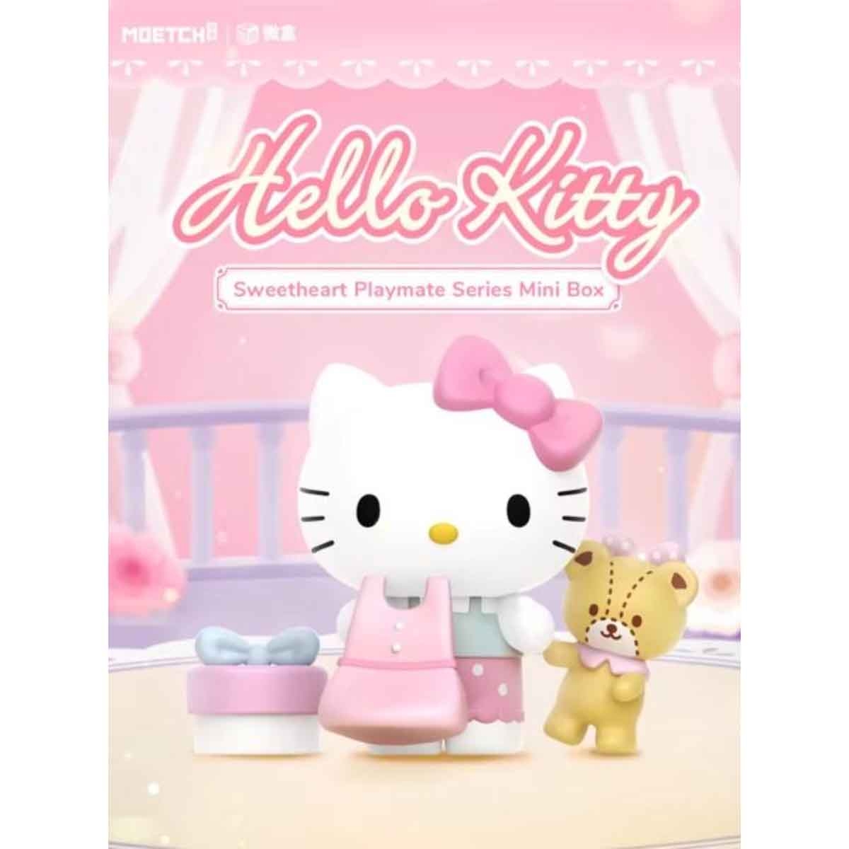 موتش بين مجموعة هيلو كيتي سويت هارت بلايميت – صندوق مفاجآت مصغّر للبنات، 5-7 سنوات