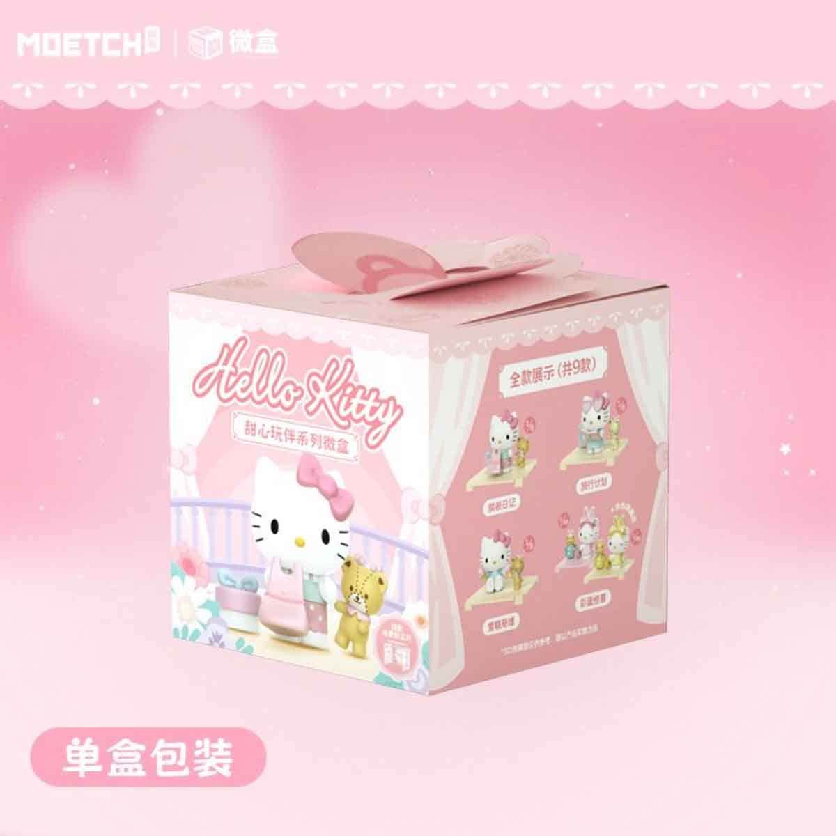 Moetch Bean Hello Kitty Sweetheart Playmate Series Mini Blind Box Girls, 5-7 Years
